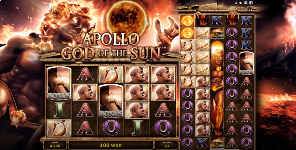 apollo god of the sun reseña slot giros gratis 