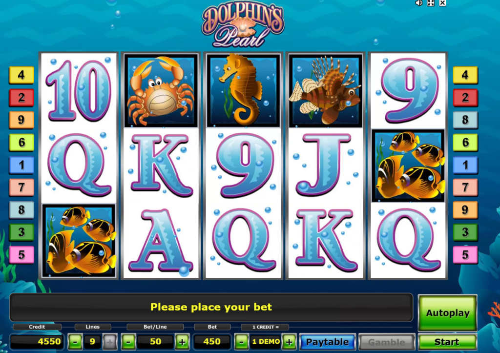 dolphin pearl slot giros gratis reseña 2023