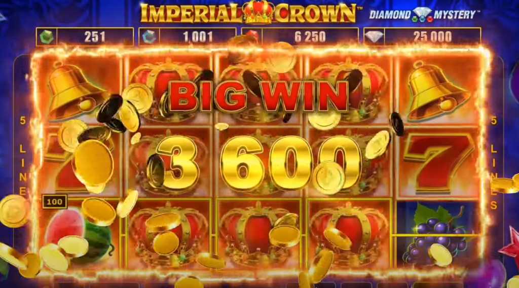 imperial crown slot giros gratis reseña 2023