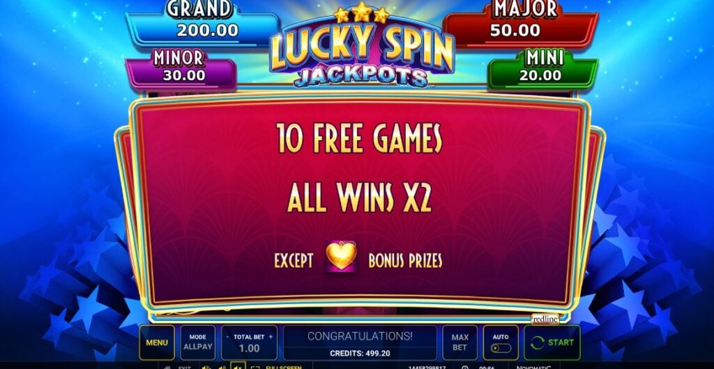 Lucky Spin Jackpots reseña de tragamonedas 2023-2024