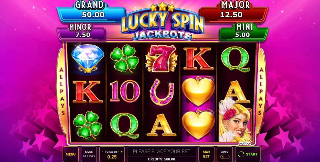 Lucky Spin Jackpots reseña de tragamonedas 2023-2024