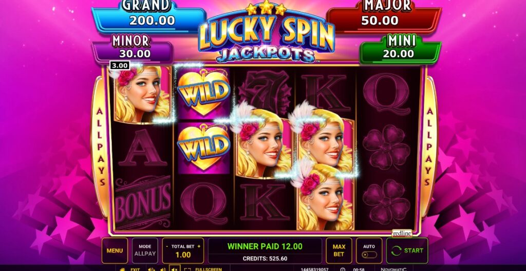 Lucky Spin Jackpots reseña de tragamonedas 2023-2024