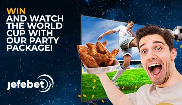 Win and watch the Workd Cup with our party package!