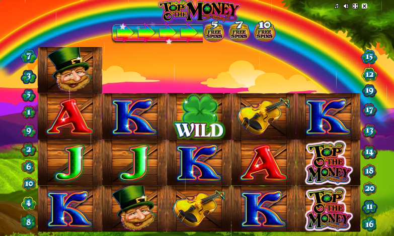 top o the money giros gratis slot review 