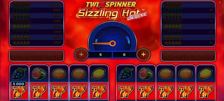 Twin Spinner Sizzling Hot Deluxe reseña giros gratis slot 2023 