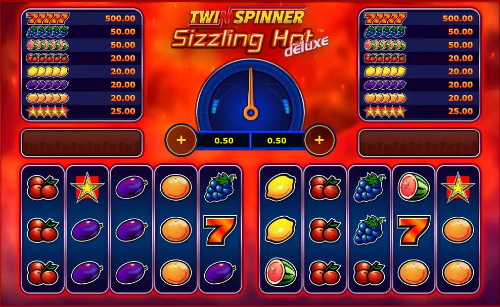 Twin Spinner Sizzling Hot Deluxe reseña giros gratis slot 2023 