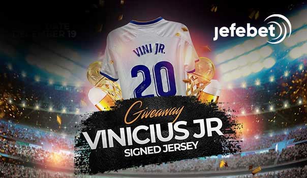 Giveasay Vinicius Jr signed jersey