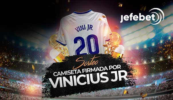 Sorteo camiseta firmada por Vinicius Jr