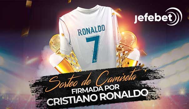 Sorteo de camiseta firmada por Cristiano Ronaldo