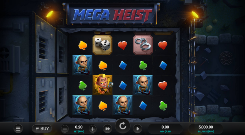 Mega Heist reseña de tragamonedas 2024