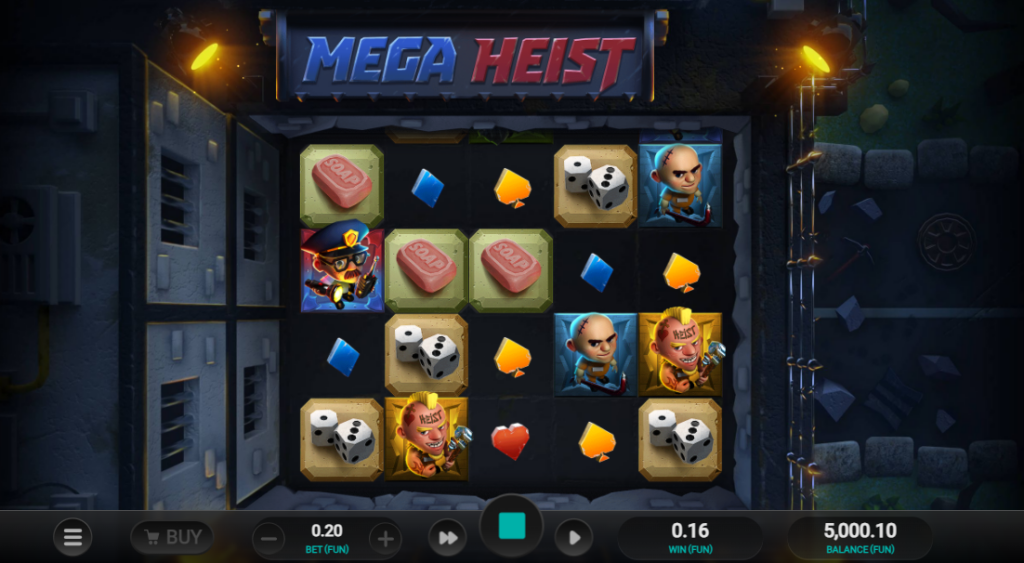 Mega Heist reseña de tragamonedas 2024