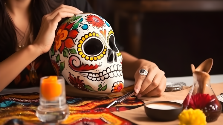 Día de los muertos en Las Vegas