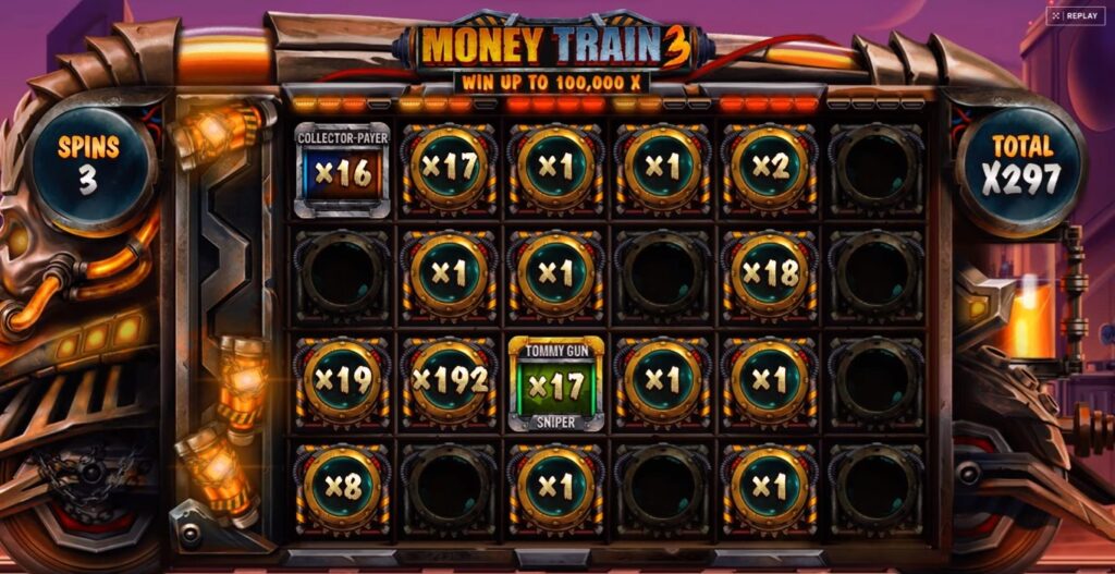 Money Train 3 reseña de tragamonedas 2024