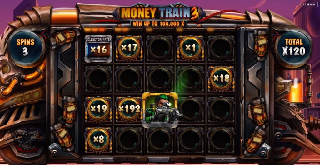 Money Train 3 reseña de tragamonedas 2024