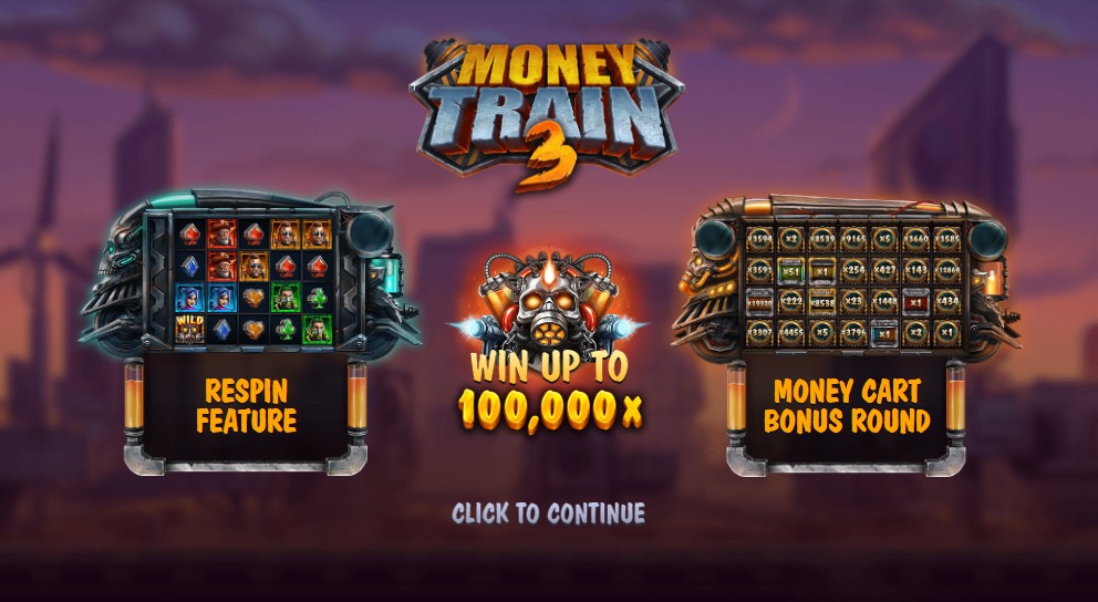 Money Train 3 reseña de tragamonedas 2024