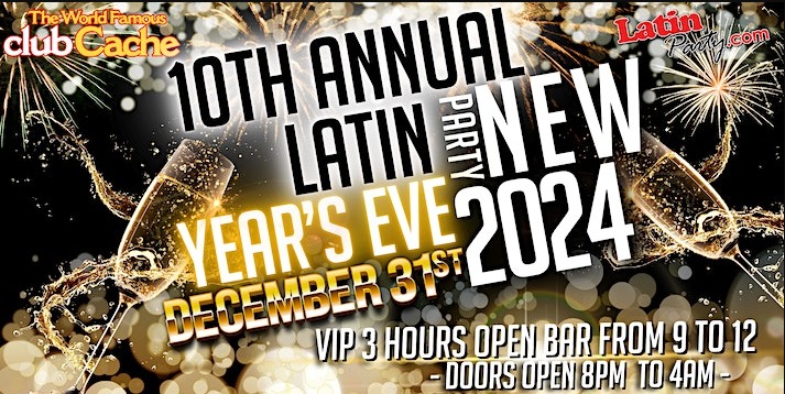 Eventos latinos Año Nuevo en New York para celebrar el 2023