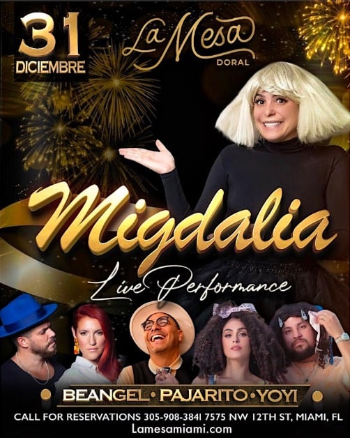 Latin New Year events in Miami
