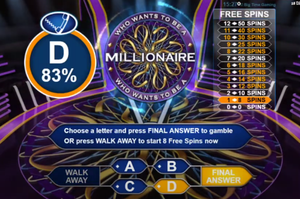 Millionaire Slot Game Review 2024