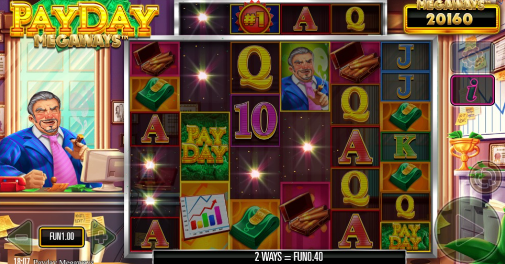 payday megaways slot review free spins