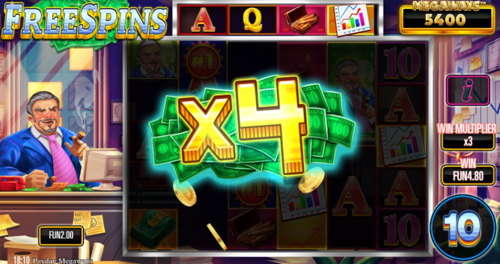 payday megaways slot review free spins