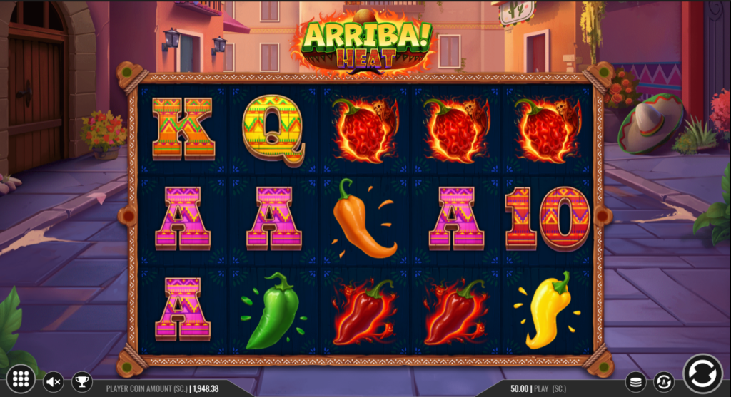 Arriba Heat Salsa Wilds Slot Game Review 2024