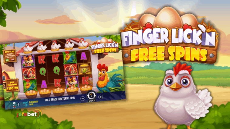 Finger Lick’n Free Spins — Big Multipliers and Egg-Dropping Bonus Mayhem