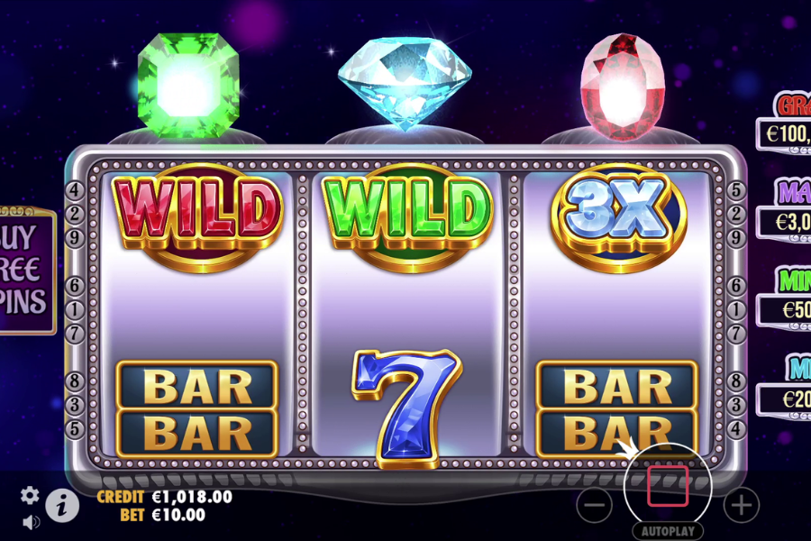 Gem Trio base game screenshot