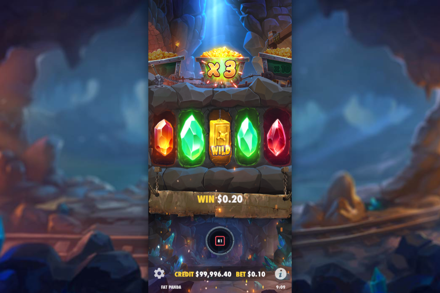 Master Gems 3x wild win screenshot