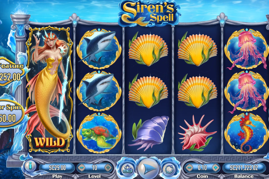 Sirens Spell base game screenshot