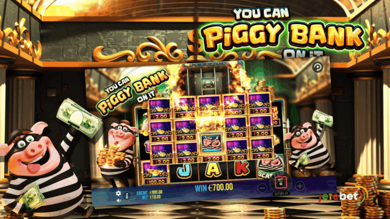 You Can Piggy Bank On It Slot — Cash Vaults, TNT, and Twists