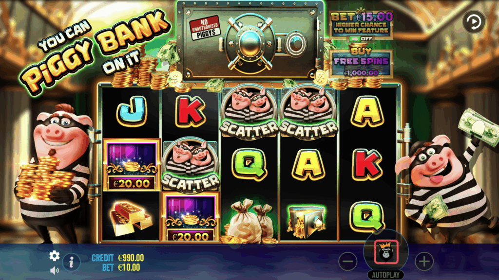 You Can Piggy Bank On It Scatters screenshot