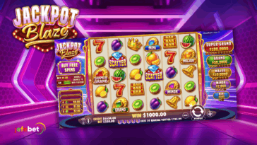 Jackpot Blaze — Retro Fire, Tumbling Wins, and Five Fiery Jackpots