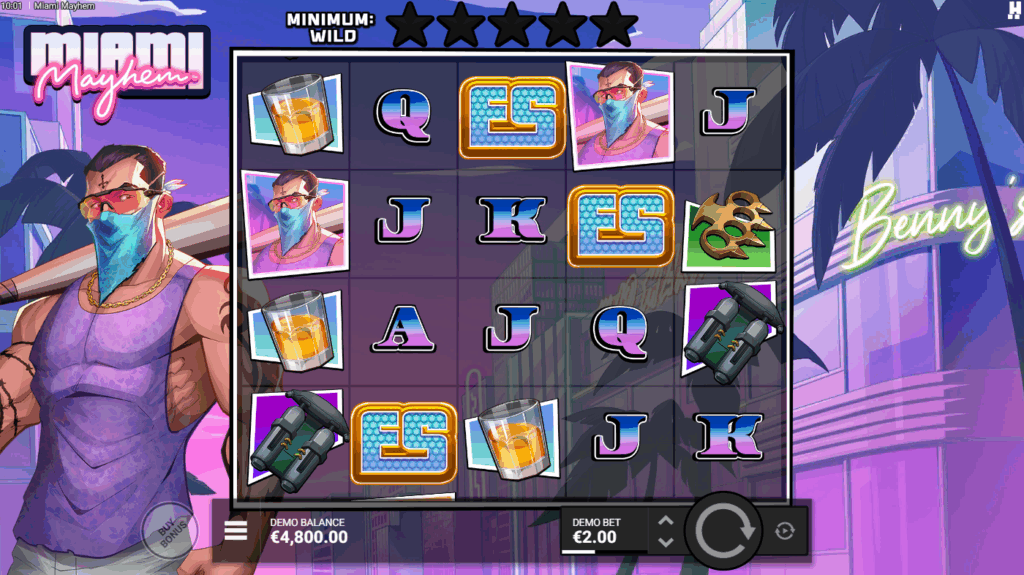 Miami Mayhem Screenshot Free Spins