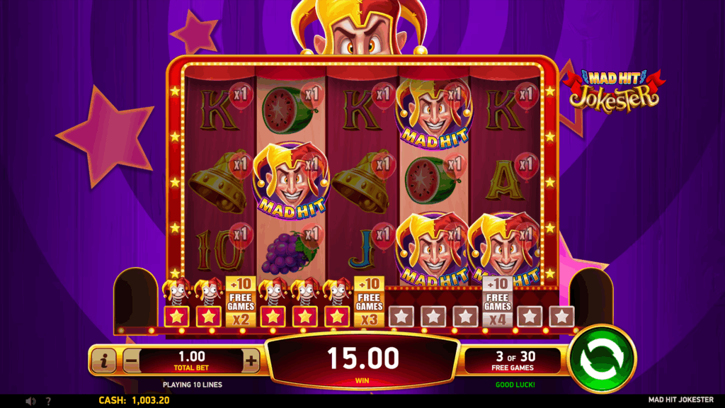 Mad Hit Jokester Screenshot