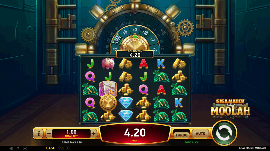 Giga Match Moolah Screenshot