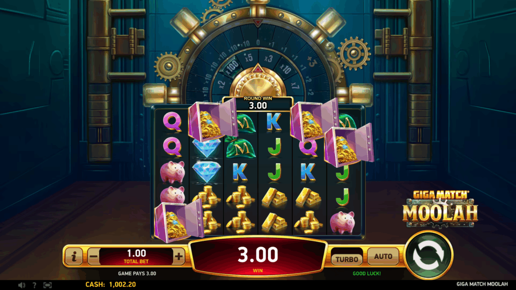 Giga Match Moolah Screenshot