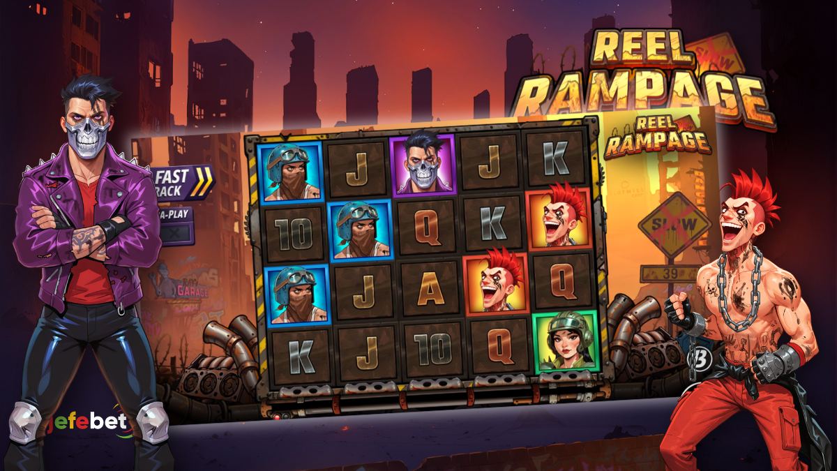 Reel Rampage By Slotmill — When Metal, Fire, and Max Wins Collide