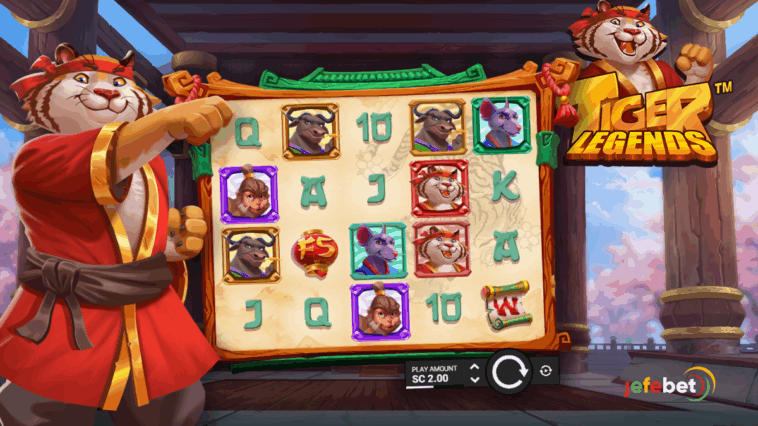 Tiger Legends Slot by Hacksaw Gaming