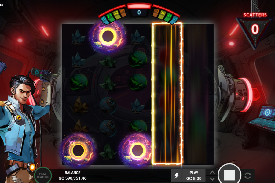 Raider Riches screenshot scatters